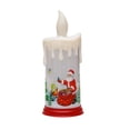 thumbnail image 2 of Christmas Snow Globes Lantern Musical 6H Timer Cylinder Glitter Snow Globe,Bronze Snow Globes Christmas Including 8 Songs Xmas Tree Snowman Decor, 2 of 9