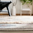 thumbnail image 4 of SAFAVIEH Saffron Beta Geometric Wool Area Rug, Taupe/Ivory, 8' x 10', 4 of 11