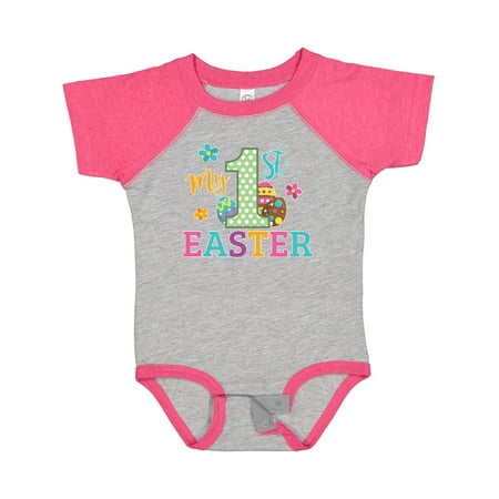 

Inktastic My 1st Easter Gift Baby Boy or Baby Girl Bodysuit