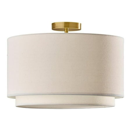 Adesso Finley Double Layer Flush Mount
