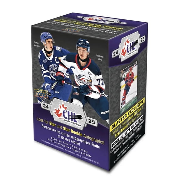 2024-25 Upper Deck CHL Hockey Trading Cards Blaster Box