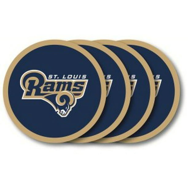 Ensemble de Sous-Verres St. Louis Rams - Pack de 4