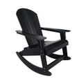 thumbnail image 5 of WestinTrends Tuscany 3-Piece HIPS Outdoor Rocking Adirondack Chair With Side Table, Black, 5 of 5
