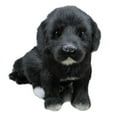 thumbnail image 1 of Black Puppy Simulation Labrador Dog Simulation Plush Dog Toy Handicraft Simulation H7u9, 1 of 1