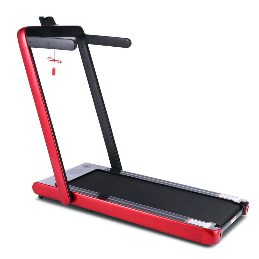 Ancheer 2 in 1 Smart Folding Treadmill, 2.25HP Under Desk Treadmill ...