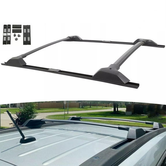Roof Rack Cross Bars Side Rail Luggage For Chevy Chevrolet Traverse 2009-2017
