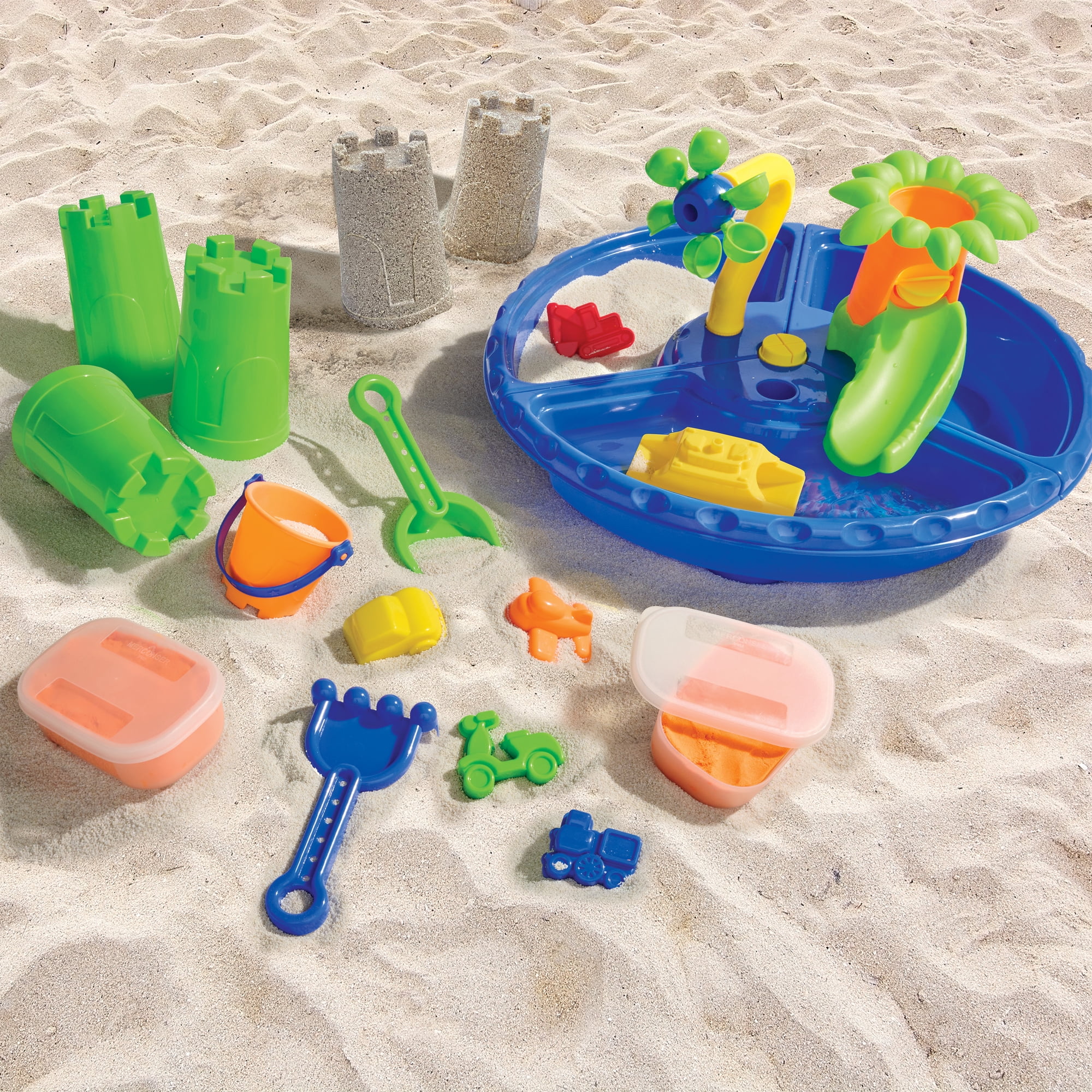 Play Day Sand and Water Table Play Set, Activity Table for Children, Ages 3+