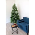 thumbnail image 3 of Perfect Holiday 7 Ft Northern Shasta Fir Artificial Christmas Tree, 910 pvc/pe realistic tips with Metal stand, Green, 3 of 7