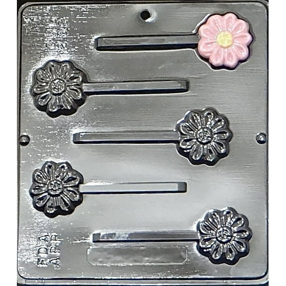239 Daisy Lollipop Chocolate Candy Mold