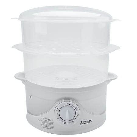 Aroma 6 Quart Dishwasher Safe Food Steamer, 4 (The Best Food Steamer)