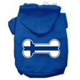 thumbnail image 1 of Sweat à Capuche Bleu pour Animaux de Compagnie Drapeau Finlande en Forme d'Os (16), 1 of 1