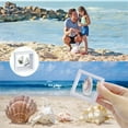thumbnail image 7 of NOGIS 9 Pcs Seashell Holder 3D Floating Display Box 2.7 x 2.7 Inches Transparent Display Shelf Cases for Sea Shell Collectibles, Crystal Rock, Diamonds, Jewelry, Badges Decoration (Multicolor), 7 of 7