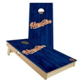 thumbnail image 2 of Skip's Garage Houston Vintage Baseball Outdoor Cornhole Board Set Include Hole Lights Backyard 2x4, 2 of 5