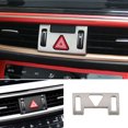 thumbnail image 1 of Pour Kia Forte 2019-2022 Interrupteur de Feu d'Urgence Argenté Bouton d'Avertissement Couvercle, 1 of 4