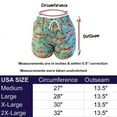 thumbnail image 2 of Women's Casual Drawstring Elastic Waist Summer Beach Shorts, Boardshort, Bikini Cover-up, Swim Trunks with Pockets, 2 of 2