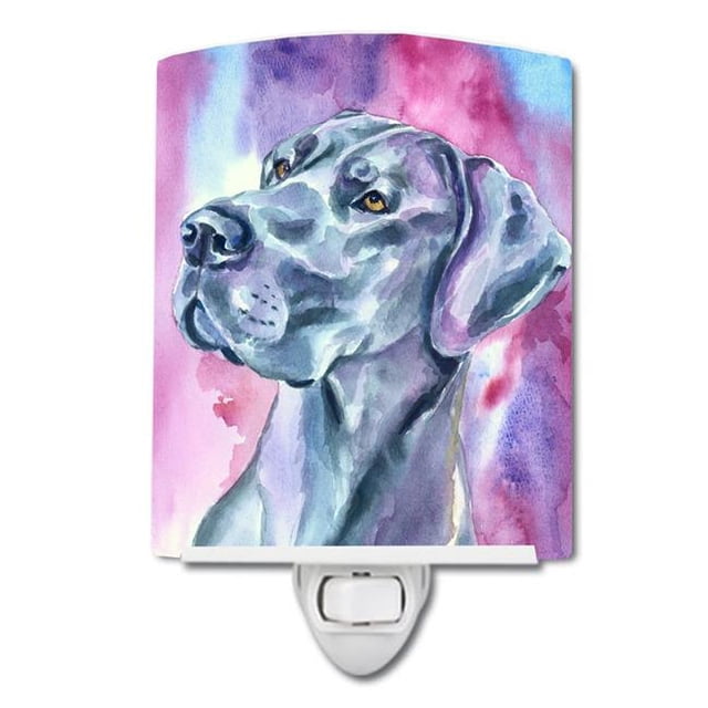 Carolines Treasures 7308CNL Great Dane Blue Mood Ceramic Night Light
