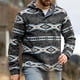 thumbnail image 2 of Sudaderas Con Capucha Para Hombre Jersey Con Estampado de Moda Estampado Geométrico Gráfico Sudadera Con Capucha de Bolsillo Ligero Tops Sudaderas Odeerbi ODB-4, 2 of 5