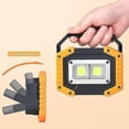 thumbnail image 3 of Luz de trabajo portátil LED recargable para garaje, camping, emergencias, exteriores, 3 of 5