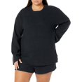 thumbnail image 4 of The Drop Womens Alice Crew-Neck Back-Slit Ribbed Pullover Sweaterpullover-Sweaters, 4 of 6