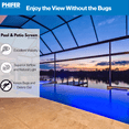 thumbnail image 4 of Pool & Patio Screen 72 in x 100 ft Fiberglass Mesh Roll, Outdoor Space & Pool Enclosure Screen, 4 of 12