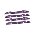 thumbnail image 3 of 4 Uds. de protectores de protección de borde lateral para puerta de coche, tiras anticolisión universales para guardabarros Rosa, 3 of 9