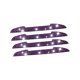 thumbnail image 4 of 2x4 Uds. Protectores de Protección de Borde Lateral de Puerta de Coche Tiras Anticolisión Universales para 3 piezas, 4 of 8