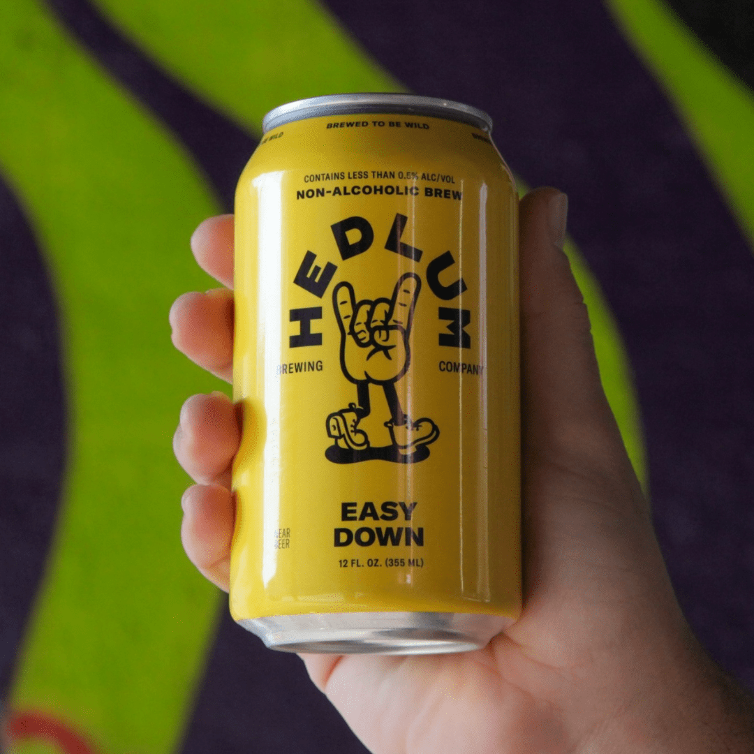 Easy Down Golden Lager-Style 6-Pack (Non-Alcoholic Beer)