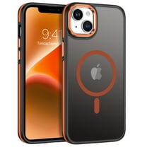 GAOBAO Magnetic for iPhone 15 Plus Case/ iPhone 14 Plus Case, Compatible with MagSafe, Shockproof Protection Slim Non-Slip Translucent Matte Protective Phone Cover