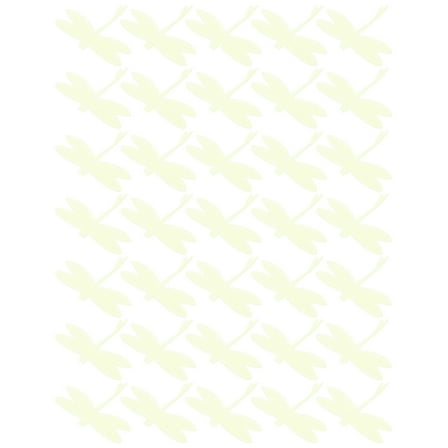 LABSERRON 35Pcs Glow In The Dark Wall Stickers Dragonfly Glowing Wall Sticker For Nursery Wall Stickers Baby Wall Decor