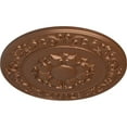 thumbnail image 3 of Ekena Millwork 27 3/4"OD x 2"P Sydney Ceiling Medallion (Fits Canopies up to 5 3/4"), Hand-Painted Polished Copper, 3 of 6