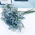 thumbnail image 4 of Artificial Gypsophila ramo PU plástico falso planta interior al aire libre boda decoración del hogar 10 Piezas seitruly JJ22693-02, 4 of 6