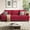 Red, variant on BLAZANT 3 Seater Sofa Oversize, 89" Extra Large Size Sofa Couch with Extra Deep Seats, Modern Loveseat Sofa, Comfortable Fabric, Easy to Install, for Living Room Apartment Lounge, Crimson