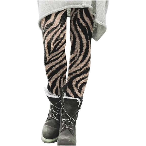 JeashCHAT Leggings for Women Casual Printed Tight Leggings High Waist Long Pants