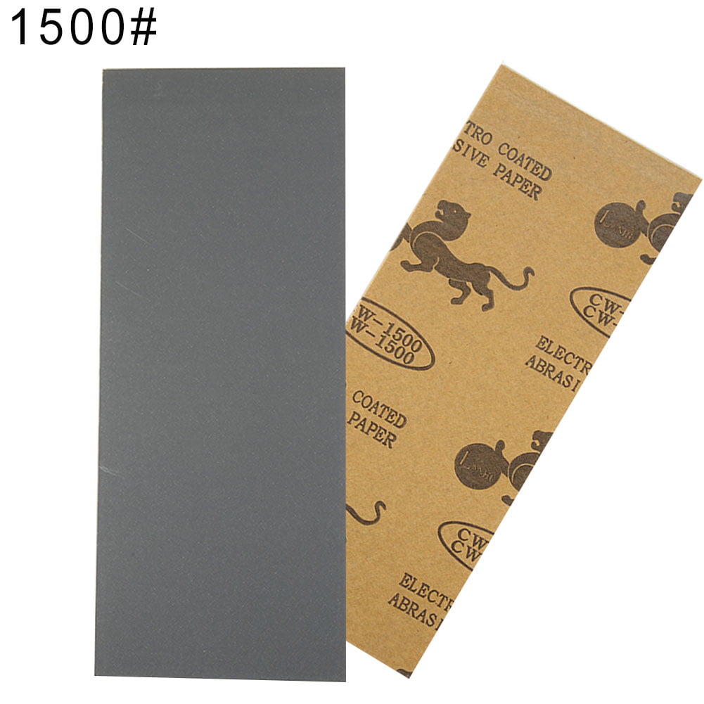 1500/2000/2500/3000/5000 Grit Wet & Dry 50pcs Sandpaper Polishing Sanding Sheet 