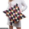 thumbnail image 5 of Ambesonne Geometric Fabric by the Yard Upholstery, Rhombus Vintage Shape, 1 Yard, Multicolor, 5 of 5