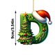thumbnail image 1 of Rapeiae 2D Acrylic Christmas Tree 26 Letter Pendant Decorative Gift Family Christmas Party Pendants, 1 of 5