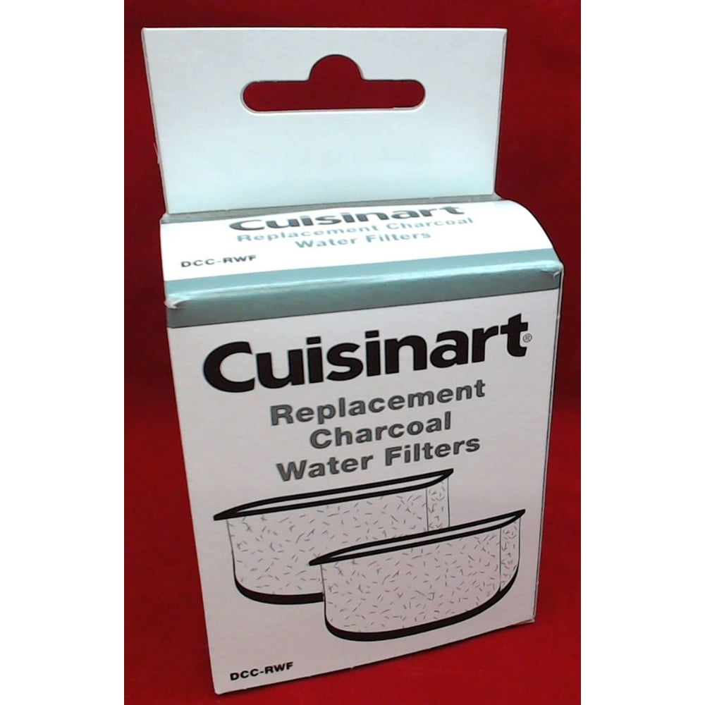 DCCRWF, Coffee Maker Charcoal Water Filter 2 Pk Cuisinart DCC1000BK