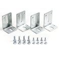 thumbnail image 1 of Kit de soportes para puerta de garaje Granatan J6 de acero galvanizado, 4 piezas, 1 of 7