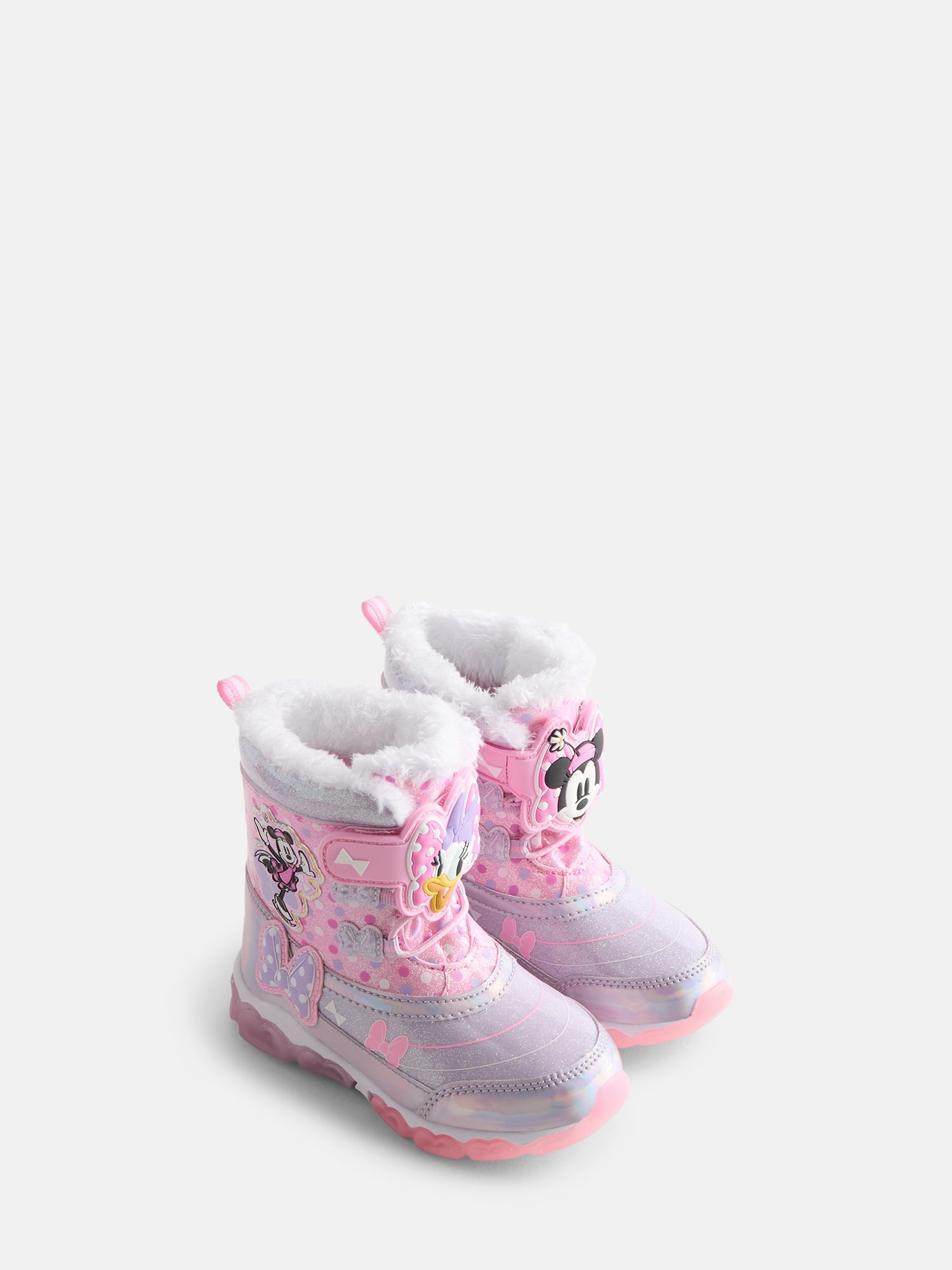 Disney Minnie Mouse and Daisy Toddler Girls Winter Boots