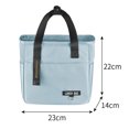 thumbnail image 3 of Bolsa de almuerzo con aislamiento para Bolsas térmicas de almuerzo para hombres, mujeres, , bolsas de picnic impermeables claro BLESIY Bolsa de almuerzo, 3 of 8