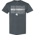 thumbnail image 3 of Inktastic Athletic Red Friday Dog Tags T-Shirt, 3 of 5