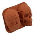 thumbnail image 3 of DIY , Safe Cake  Skull-Shaped Durable with Food-grade Silicone for Making Cake Baking\big Ice \mousse, 3 of 8