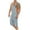 Blue, variant on TopLLC Mens Shorts, Men pants Half Shorts Overalls Men Casual Fashion Solid Breast Pocket Denim Ripped Shorts Straight Type Overalls