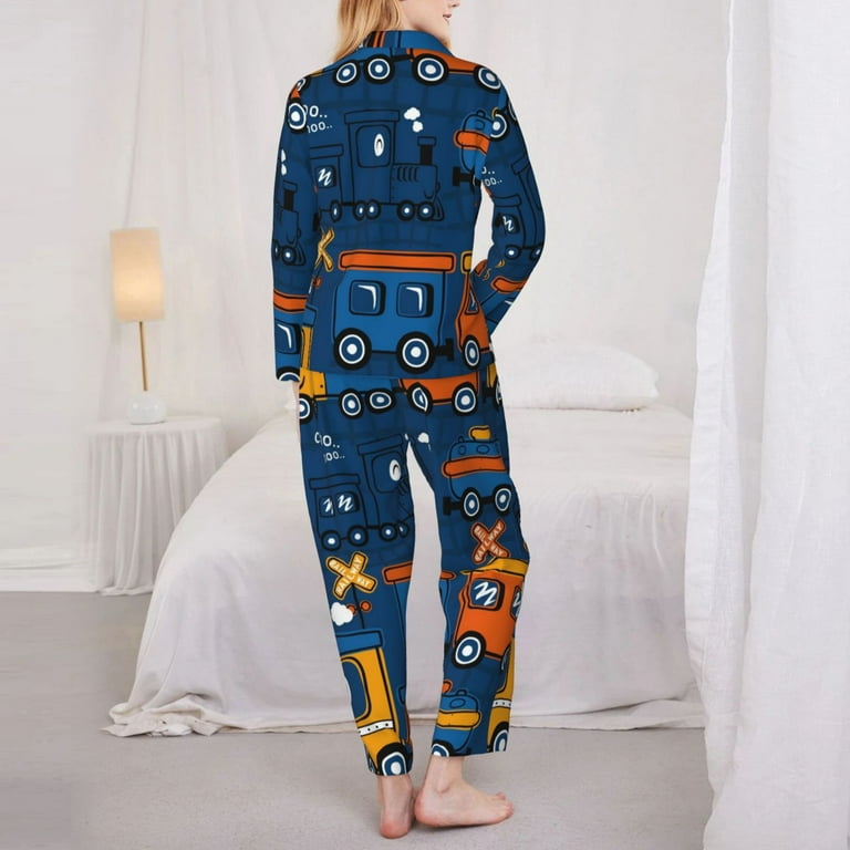 Train pyjamas for adults hotsell