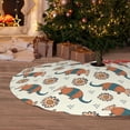 thumbnail image 6 of Picia Colorful Armadillos1 Print Christmas Tree Skirt , Christmas Tree Skirt Ornaments for Merry Christmas Holiday Party Decorations Indoor Outdoor-48", 6 of 7