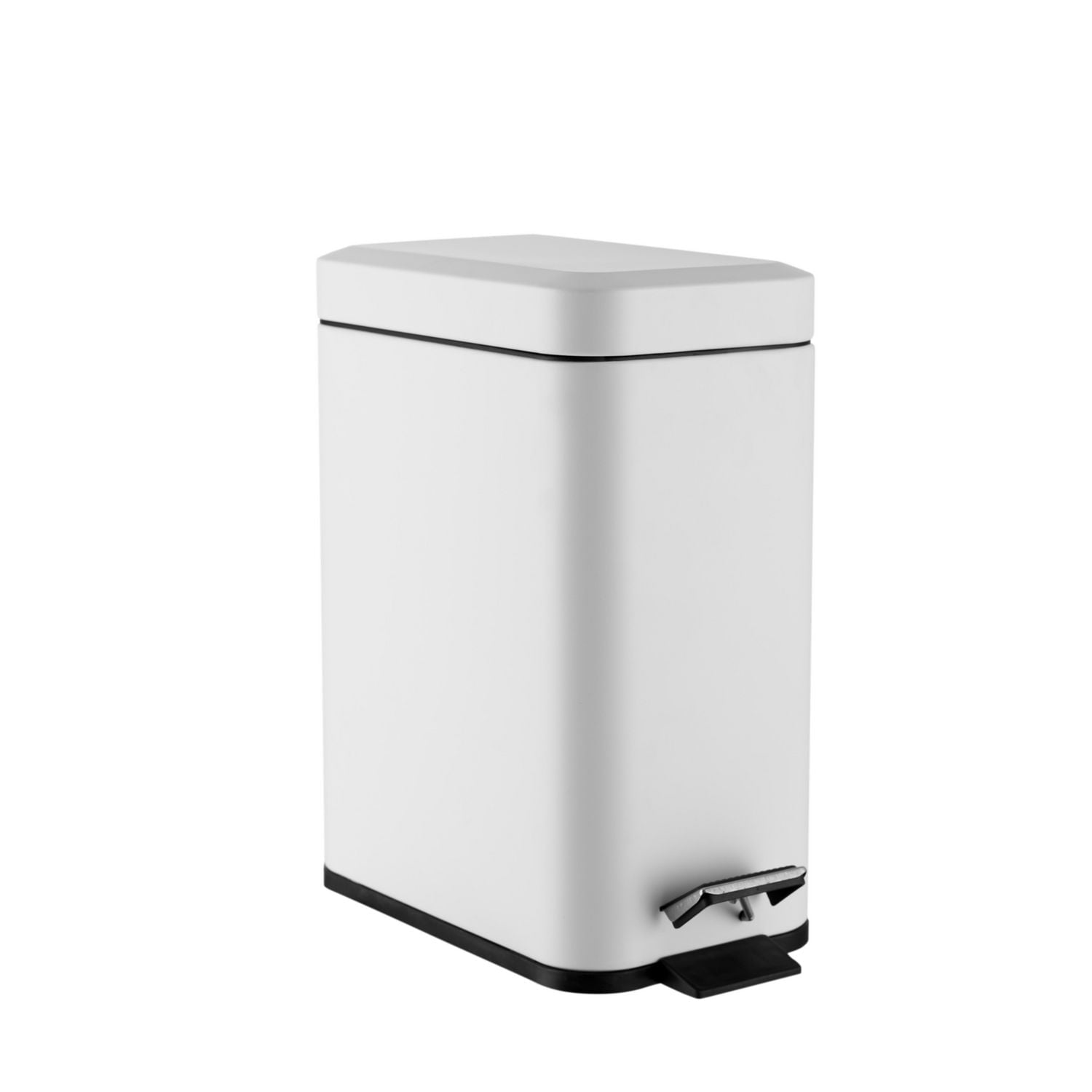 Poubelle à pédale en acier Mainstays 5L Poubelle à pédale En acier