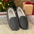 thumbnail image 3 of Pantuflas mocasines para mujer DREAM PAIRS con forro de piel sintética acogedora, 3 of 8