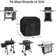 thumbnail image 2 of Cubierta de parrilla, lona de parrilla lona de parrilla, cubierta de parrilla de protección UV para Weber, Holanda (negro) TUNC Sencillez, 2 of 5