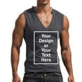 thumbnail image 5 of Afdoent Mens Casual Tank Tops Men's V Neck Tank Top Lightweight Athletic Solid Sleeveless T Shirt Classic, 5 of 7