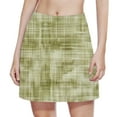 thumbnail image 6 of DAETIROS Girls Plaid Skort for Play & School, Green Athletic Skort with Elastic Waist & Built-In Shorts, Soft Stretch Casual Skirt for Kids Sizes 4-13,Size 8 T, 6 of 6
